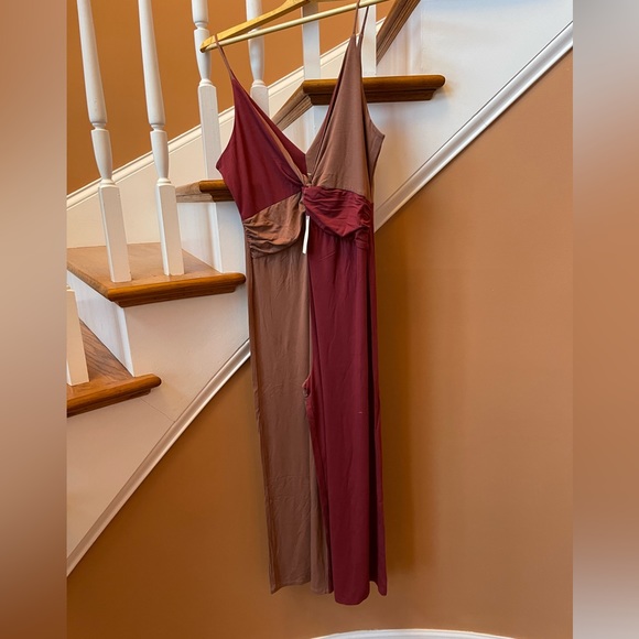 Anthropologie NWT Sz Med or SM top rated color blocked robe and Jumpsuit Set - Picture 17 of 17